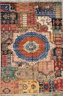 Patchwork Area Rug | 8x5