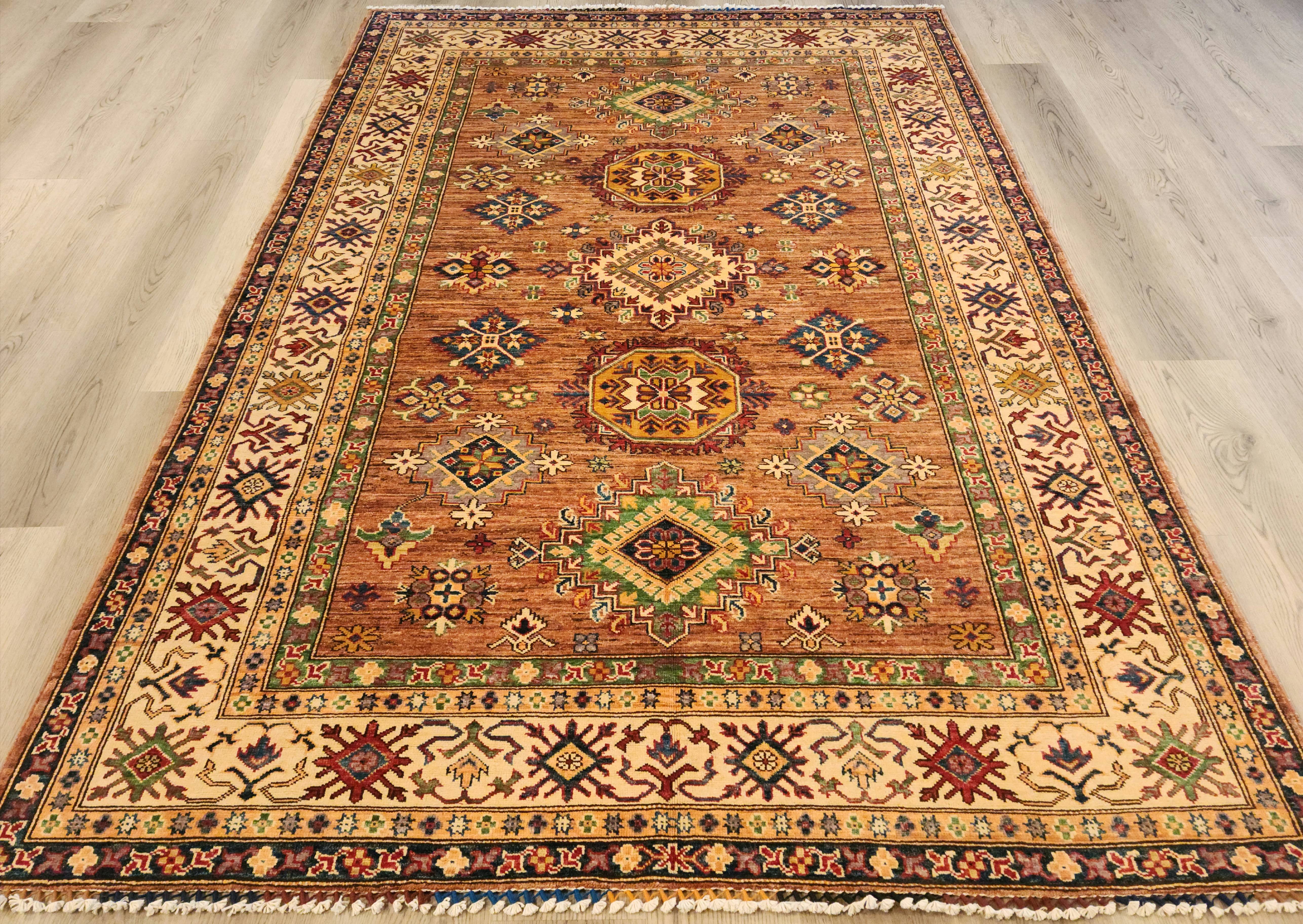 Kazak Area Rug | 8x6 – Emperor Looms