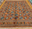 Bakhtiyari Bukhara Area Rug | 9x8