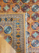 Bakhtiyari Bukhara Area Rug | 9x8