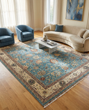 Chobi Zeiglar Area Rug | 10x8